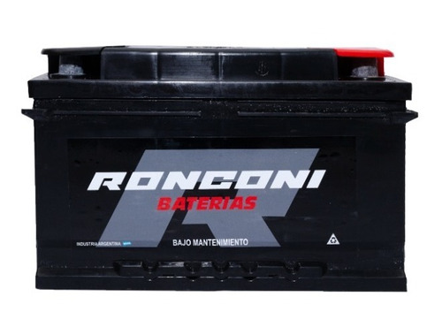 Bateria Para Auto 12x75 Amp Ronconi Reforzada Gnc Diesel 