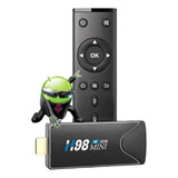 Mini Tv Stick H98, Hd, 4k, Android 10, Bluetooth Wi-fi 5g