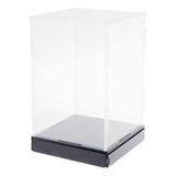 Caja De Exhibición Acrílica Transparente Grande|=|20x20x35cm