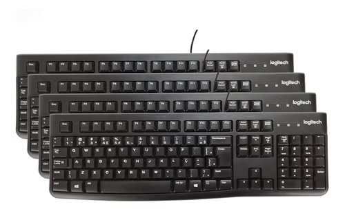 Keyboard Com Teclado Númerico Kit C 4 Teclado Ptbr Com Ç Usb