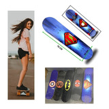 Tabla Patineta Skate Infantil Niños Superheroes 