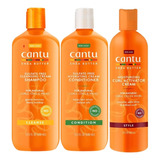 Pack Shampoo Acondicionador + Activador De Rulo Karité Cantu