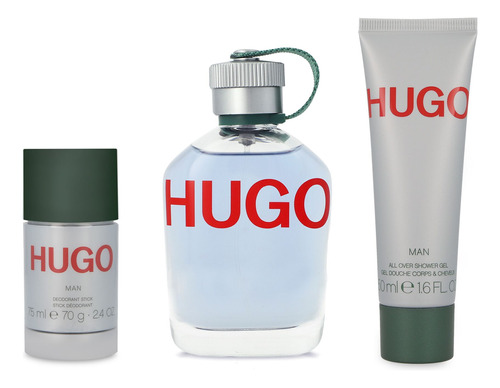 Set Hugo Green 3pzs - Caballero