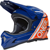 Casco Oneal Sonus Split Bicicleta Mtb Enduro Downhill Azul Talla L