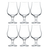 Set De 6 Vasos De Cerveza De Cristal De 400 Ml Nadir Figueiredo