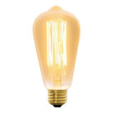 Lámpara Incandescente Vintage, 40w, Edison Volteck 47104