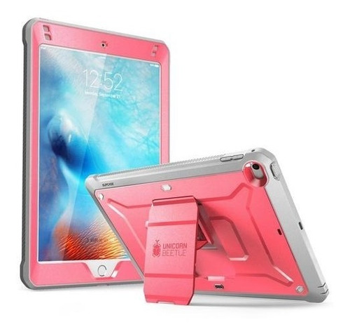 Funda A Prueba De Golpes Con Mica Para iPad Mini5 2019, Rosa