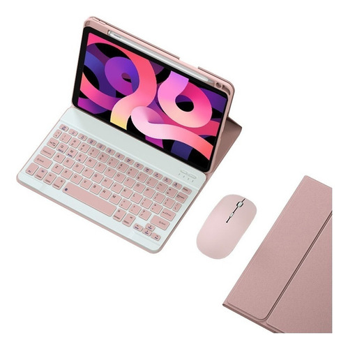 Funda Con Teclado+mouse Para iPad 9.7'' 5/6th Air 2/pro 9.7