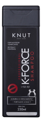 Shampoo Knut K-force Força E Crescimento 250ml Full