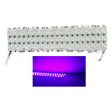 20 Pz Modulo 3 Leds 2835 110v Ip65 Color Morado Ultra Brillo