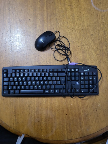 Combo Teclado Y Mouse Ficha Ps2