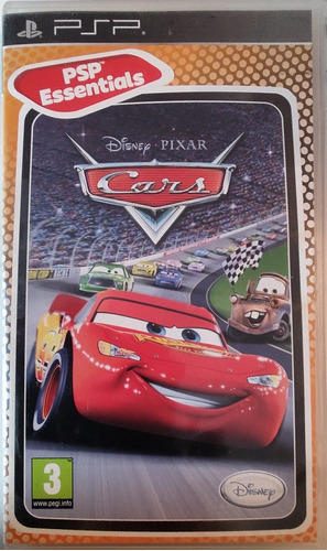 Juego De Psp Cars Essentials  Disney Pixar 