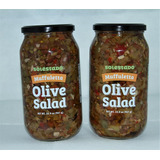 Muffuleta Olive Salad 33.9 Oz Paquete Doble.