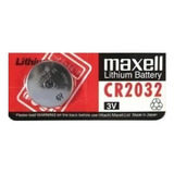 Pila Maxell Lithium Manganese Dioxide Cr2032 Botón - 1 Unidad