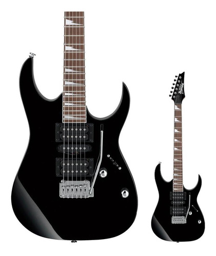 Guitarra 2 Humbucker E 1 Single Grg 170dx Ibanez Black Nigth