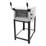 Forno Feri80 220v Inox Elétrico Industrial Venâncio Pizza