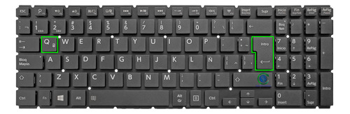 Teclado Toshiba L55 L50-b L55-b L55dt-b S50-b L55-b5267rm