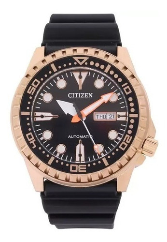 Relógio Citizen Marine Masculino Automático Original Rose