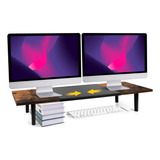 Across-star Soporte Para Escritorio De Doble Monitor, Longit