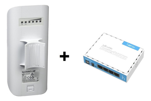 Mikrotik Aplite Rb 941 + Loc0 M2+ Vender Internet Por Ficha