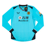 Camiseta Wolverhampton 2021 2022 Arquero Original Castore