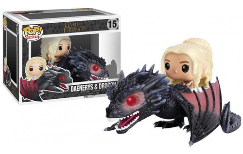 Figura Funko Pop! Daenerys & Drogon Game Of Thrones #15 /u