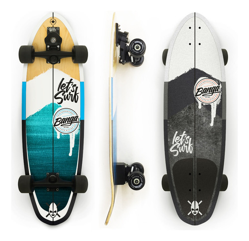 Surfskate Surfmax Pro Banga Boards - Surf Real - Pro Ocean 2