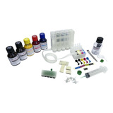 Bulk Ink Para Epson Tx515fn C/ Tinta Sublimática + Chip Full