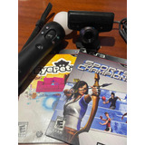 Camara Ps3 Con Move Y Juegos!