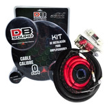 Kit De Instalación Calibre 0 100% Cobre Db Sound Dbkit0c