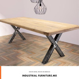 Mesa Comedor X Para 4 Personas /// Industrial Furniture Mx