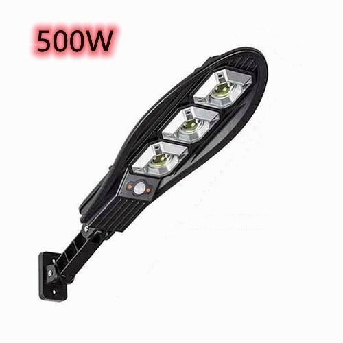 Luminária Sensor Solar Refletor Led Poste Rua Parede 500w