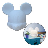 Luminária De Mesa Rosto Do Mickey Mouse Disney Abajur 3d