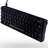 Mini Teclado Gamer Mk-60 Português Brasil Led Rgb