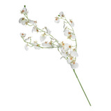 Flor Orquídea Artificial Blanca X 92 Cm