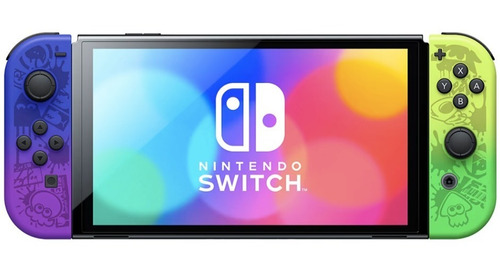 Nintendo Switch Oled Edicion Splatoon 3 Especial Original !!