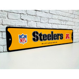 Cuadro Steelers Pitsburgh Nfl Cartel De Metal