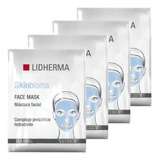 Lidherma Mascara Facial Skinbioma X 4 Unidades Reparador