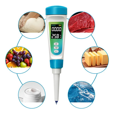 Medidor De Ph Para Alimentos, Medidor De Acidez Portátil | Meses sin interés