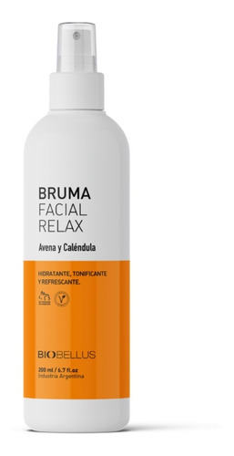 Bruma Facial Relax Avena Y Calendula - Biobellus 200ml