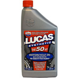 Lucas Oil  Sae 50wt Aceite Sintético Para Motocicleta, 1 C.