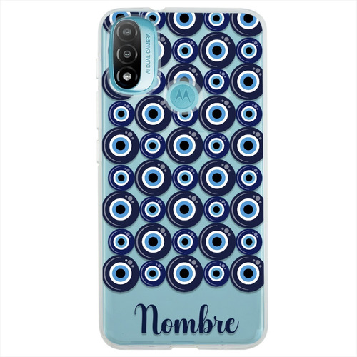 Funda Para Motorola Ojo Turco Personalizadas Con Tu Nombre