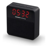 Parlante Bluetooth Crown Mustang Wake Reloj Despertador