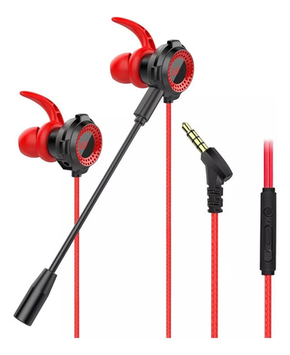 Auriculares Gamer In-ear Microfono Extraible Removible Gm