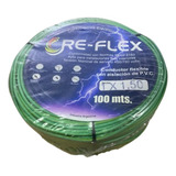 Cable Unipolar 1x1.5mm Cobre Re-flex Antillama X 100mts