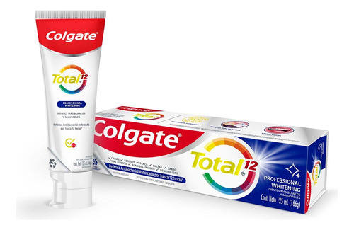 Pasta Dental Colgate Total 12 Professional Whitening 125ml