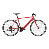 Bicicleta Eléctrica Urbana Ciudad Moboss Ebike Sparrow 250w Color Rojo