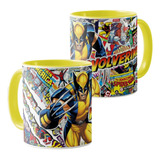 Pocillo Mug Wolverine Superheroes Vaso Ceramica Comics