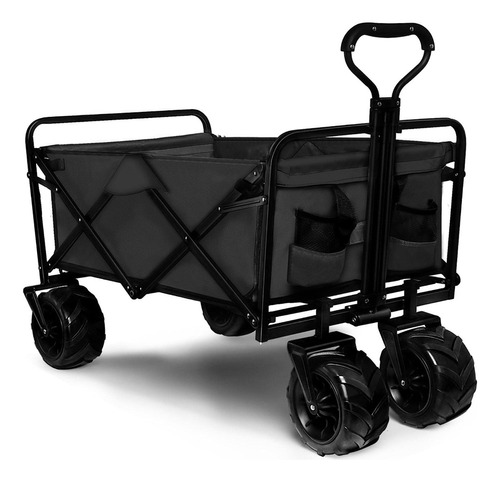 Grande Carrito De Mandado Plegable Camping Marco De Acero