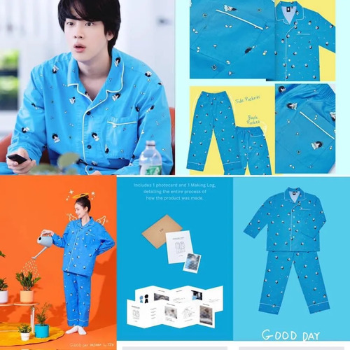 Conjunto De Pijama De Algodón Para Parejas De Manga Larga